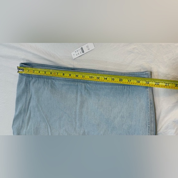 J. Crew Sky Blue Mini Skirt - Picture 7 of 8